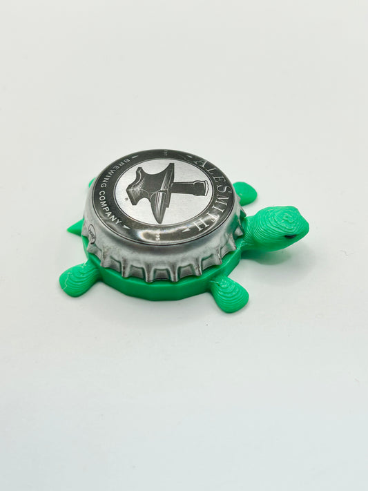 Alesmith Brewing - Bottle Cap Magnet Turtle