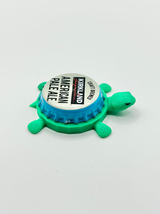 Kirkland American Pale Ale - Bottle Cap Magnet Turtle