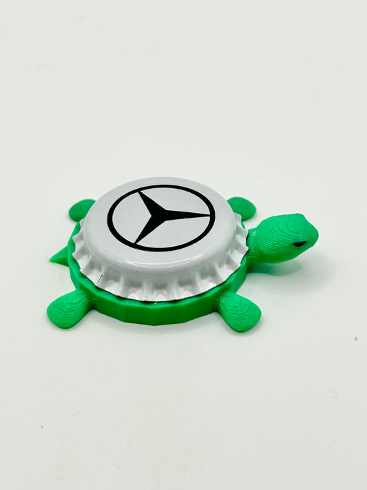 Mercedes - Bottle Cap Magnet Turtle