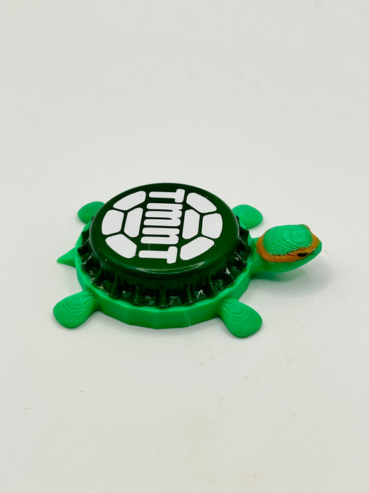 Michaelangelo TMNT - Bottle Cap Magnet Turtle