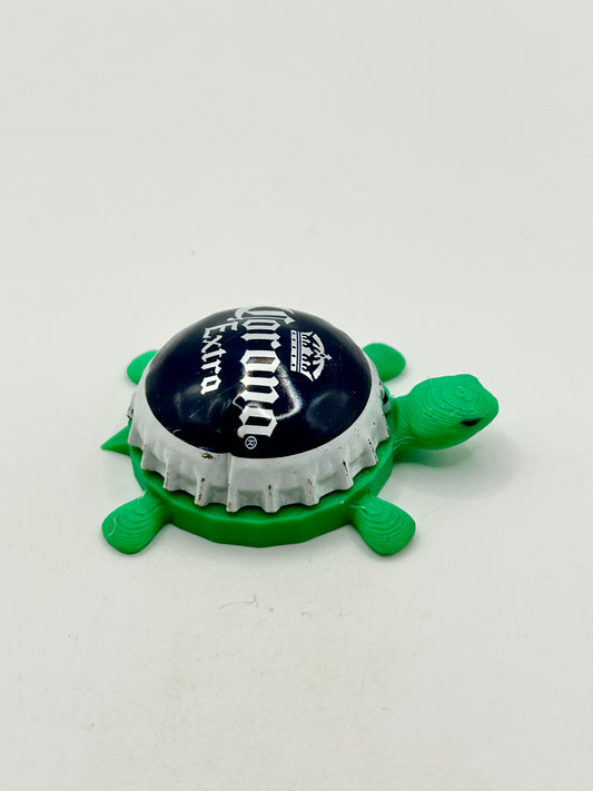 Corona Extra (Dome Shell) - Bottle Cap Magnet Turtle