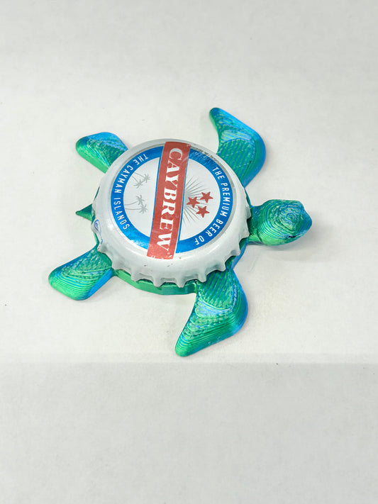 Caybrew (Cayman Islands) - Sea Turtle Bottle Cap Magnet