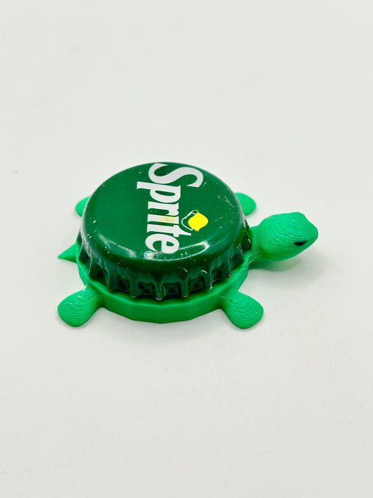 Sprite (with Yellow Lemon) - Bottle Cap Magnet Turtle