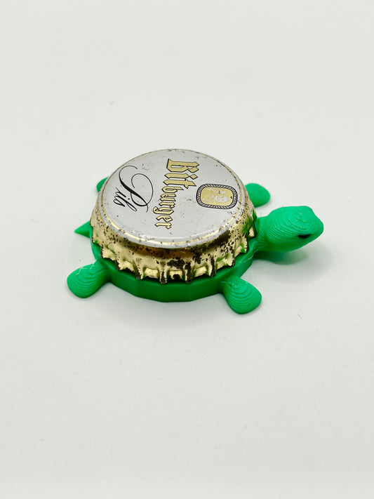 Bitburger Pils - Bottle Cap Magnet Turtle