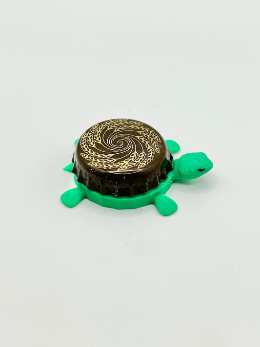 Bell's Special Double Cream Stout - Bottle Cap Magnet Turtle