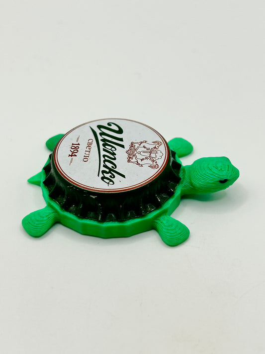 Illoncko Beer - Bottle Cap Magnet Turtle