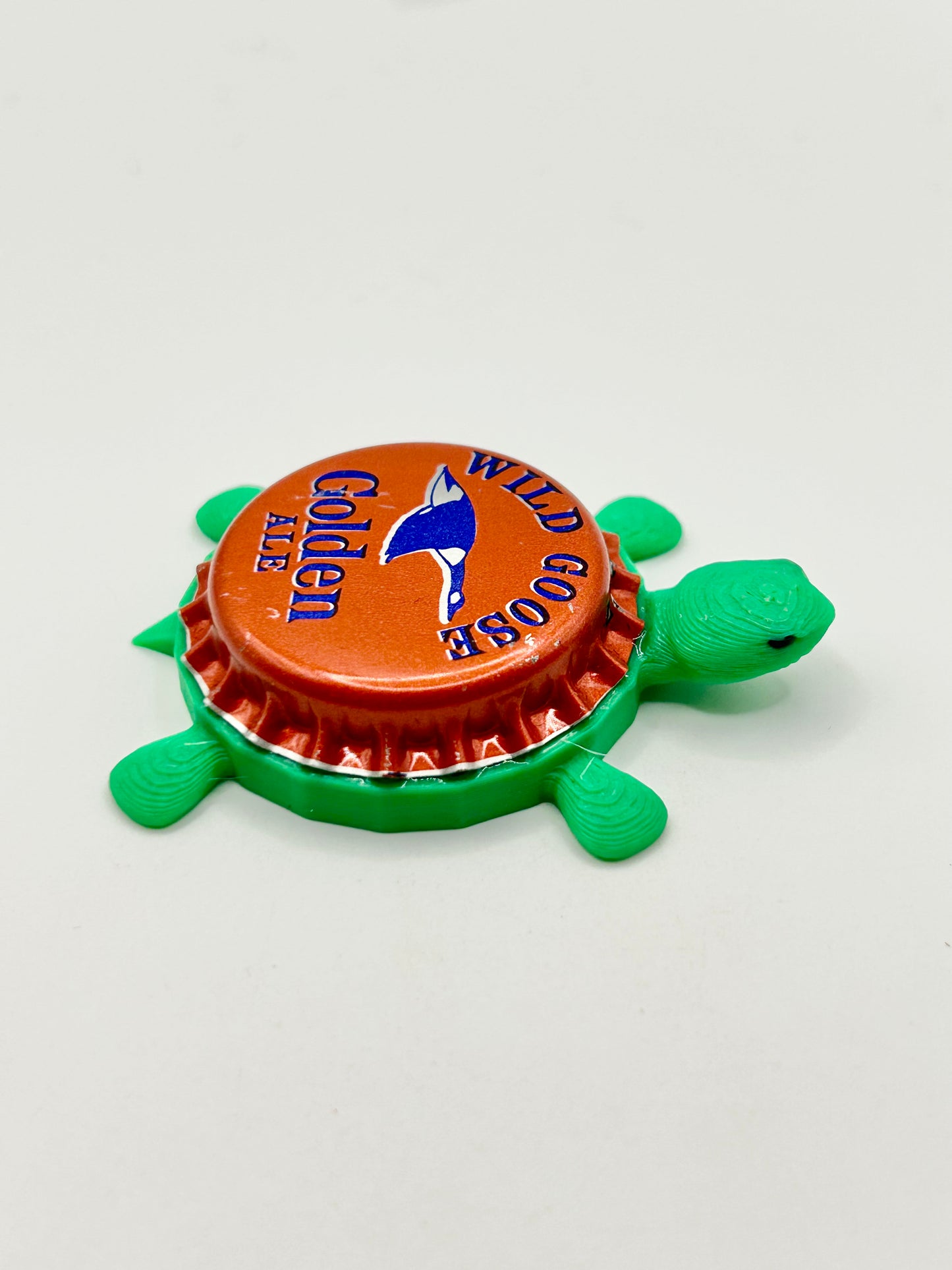 Wild Goose Golden Ale - Bottle Cap Magnet Turtle