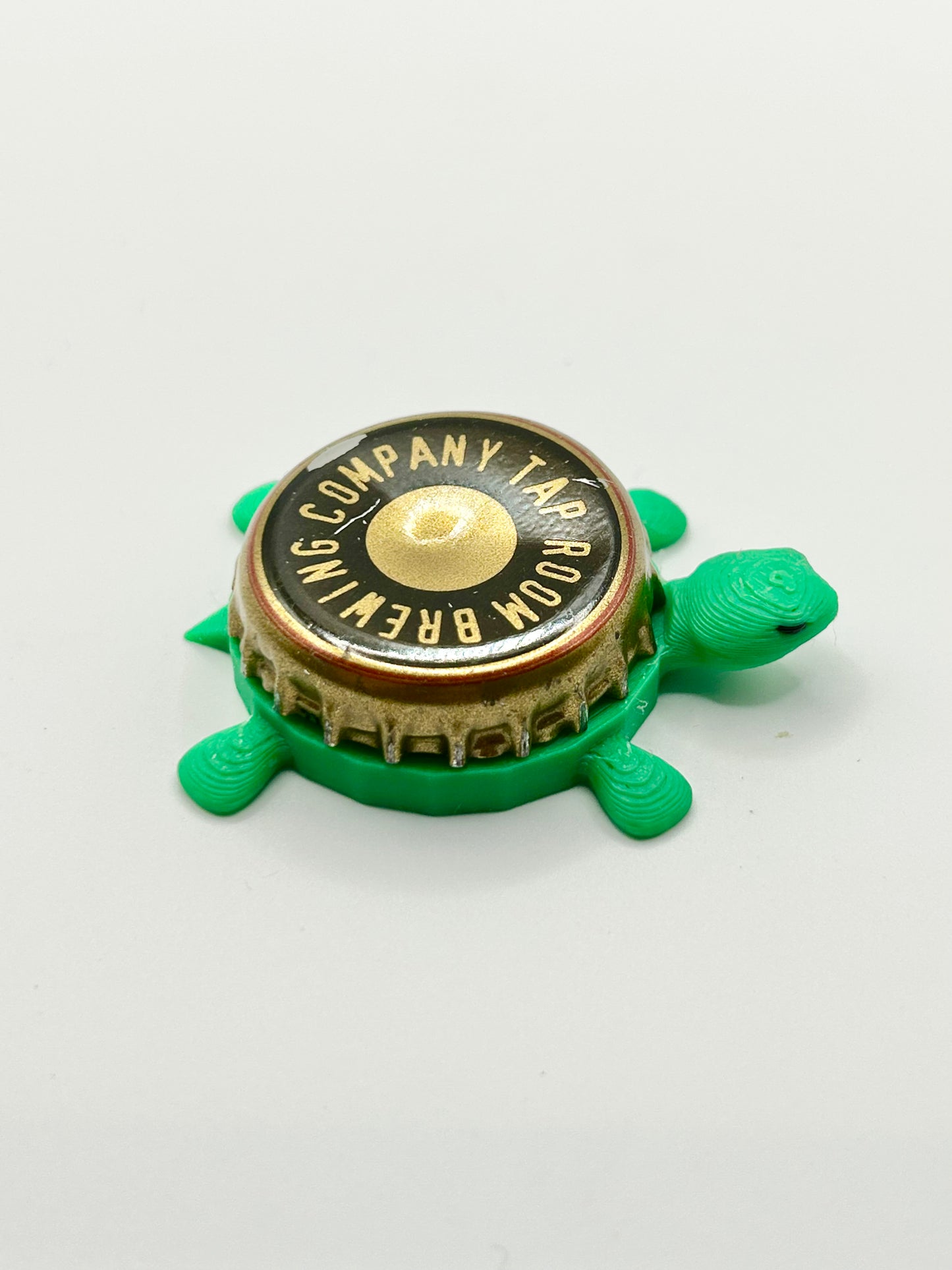 Tap Room Brewing - Bottle Cap Magnet Turtle