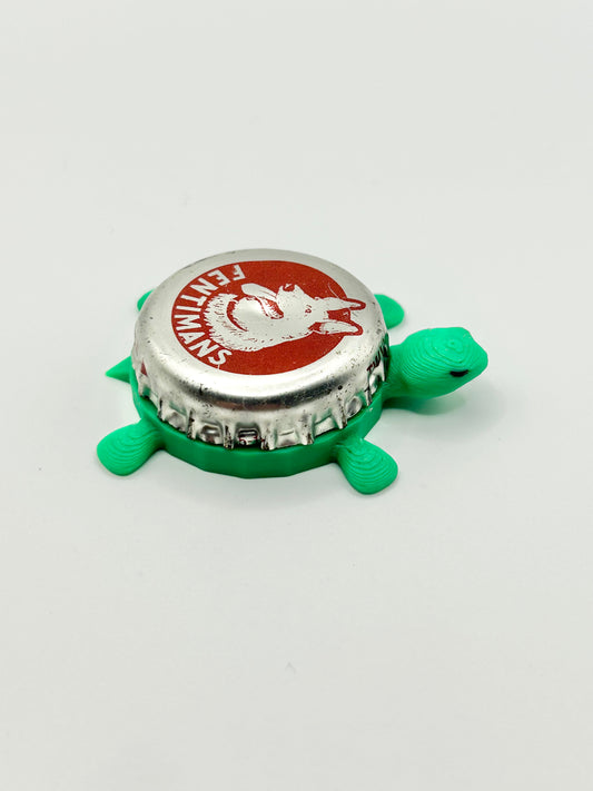 Fentimans (Red) - Bottle Cap Magnet Turtle