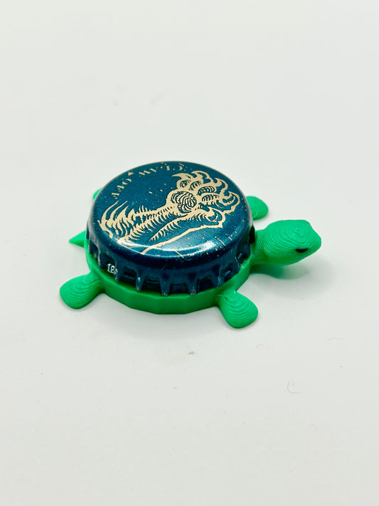 Lionshead Light - Bottle Cap Magnet Turtle
