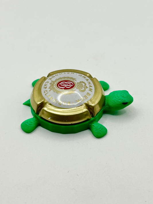 Graham Beck Champagne - Bottle Cap Magnet Turtle