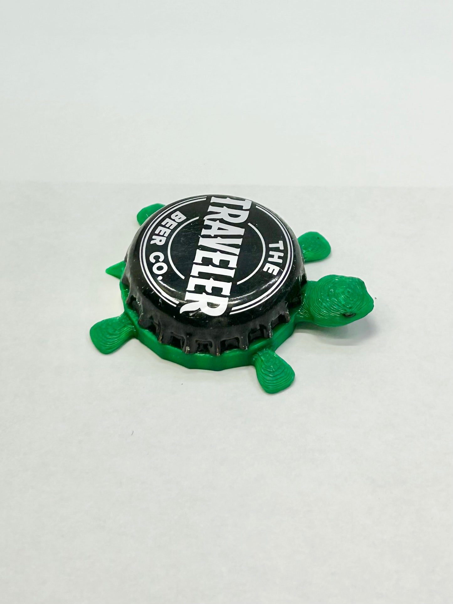 Traveler Beer Co. - Bottle Cap Magnet Turtle
