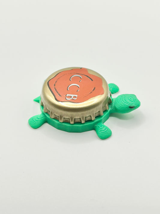 Cigar City Brewing - Bottle Cap Magnet Turtle