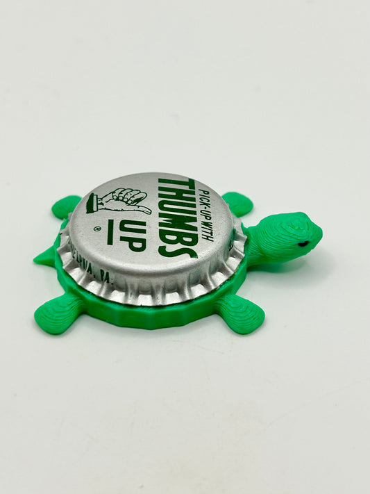 Thumbs Up Soda (Vintage) - Bottle Cap Magnet Turtle