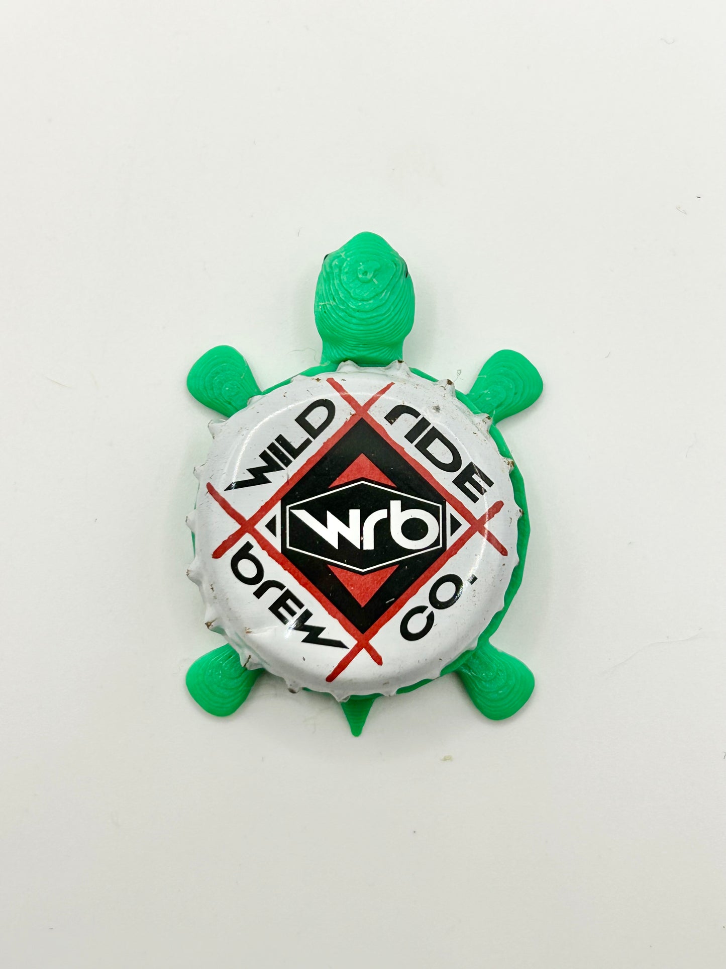 Wild Ride Brewing - Bottle Cap Magnet Turtle
