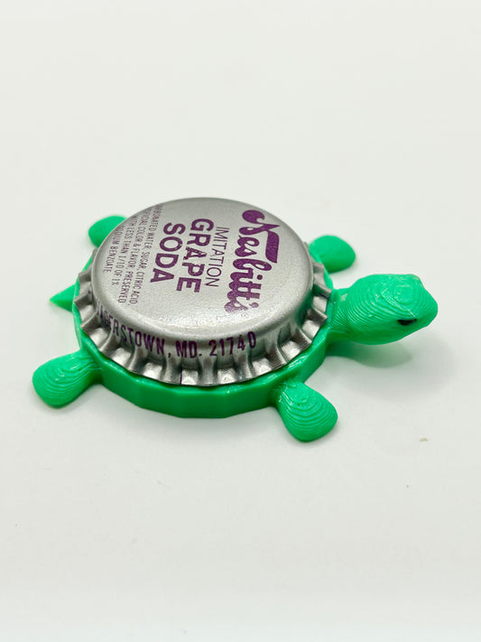 Nesbitt’s Grape Soda - Bottle Cap Magnet Turtle