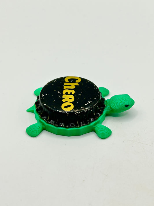 Chero Cola (Vintage) - Bottle Cap Magnet Turtle Shell Shocked Art