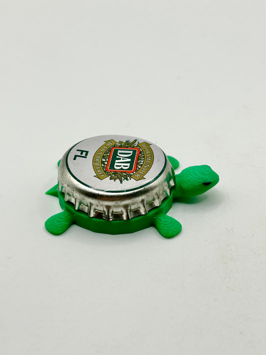 DAB (FL) - Bottle Cap Magnet Turtle Shell Shocked Art