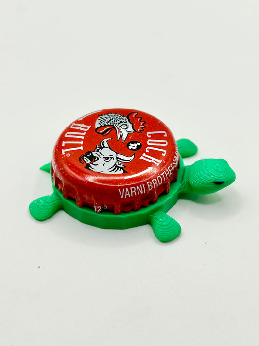 Cock & Bull - Bottle Cap Magnet Turtle