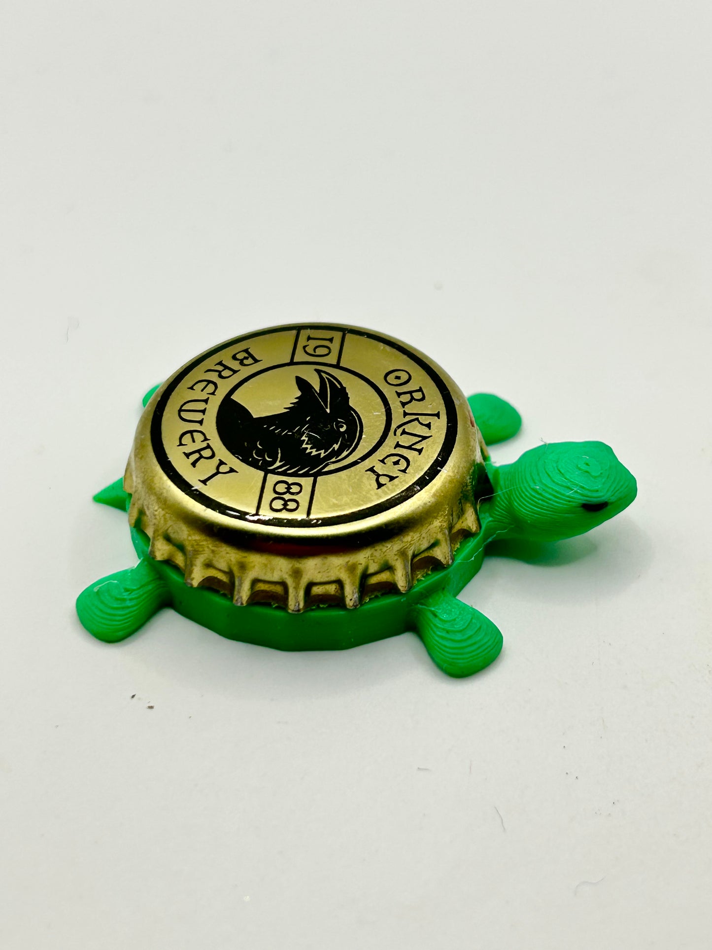 Orkney Brewery - Bottle Cap Magnet Turtle