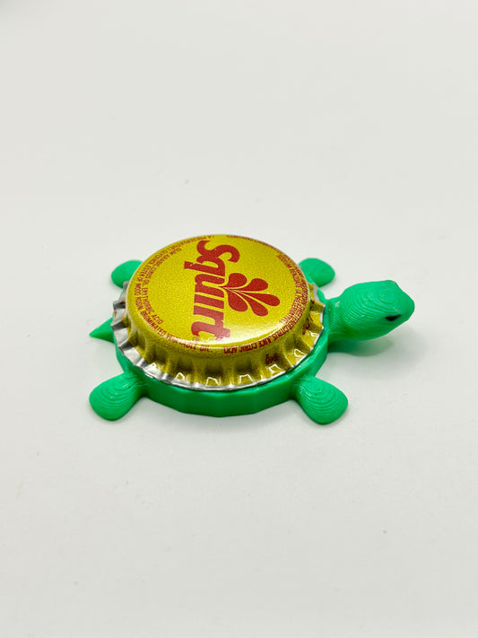 Squirt Soda - Bottle Cap Magnet Turtle