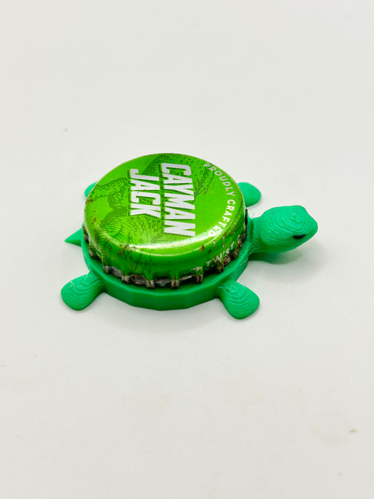 Cayman Jack - Bottle Cap Magnet Turtle