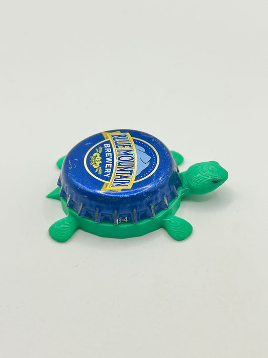 Blue Mountain Brewery - Bottle Cap Magnet Turtle