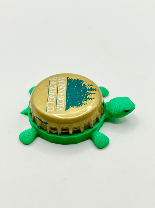 Minnesota Brewing - Bottle Cap Magnet Turtle