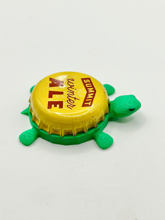 Summit Winter Ale - Bottle Cap Magnet Turtle