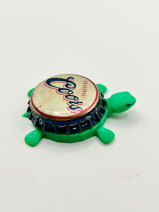 Coors Original - Bottle Cap Magnet Turtle