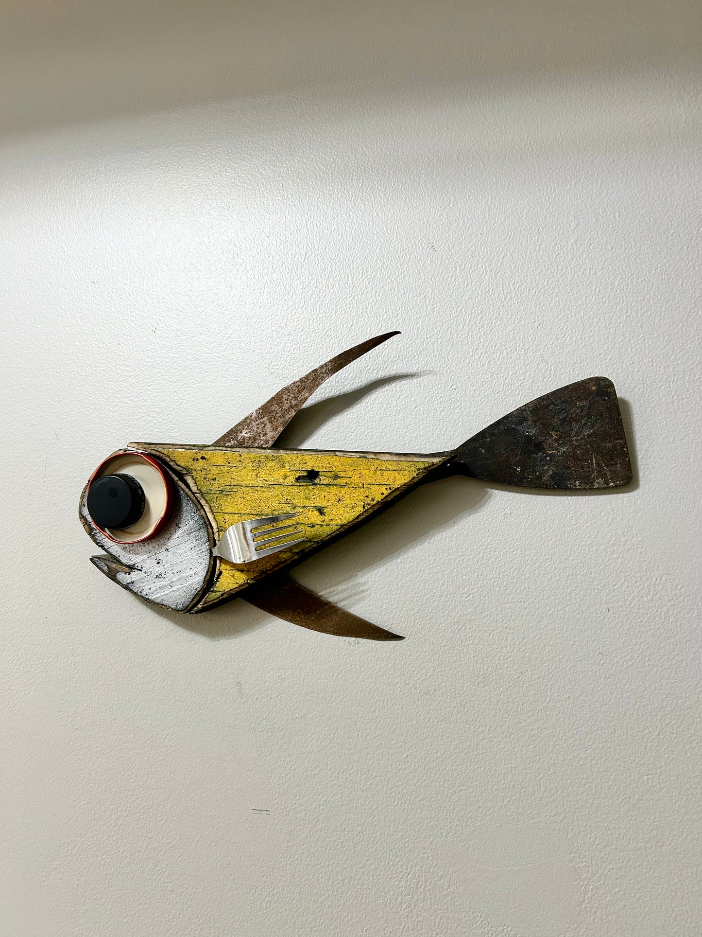 Goldie - Fish Wall Art (9” x 16”) Shell Shocked Art