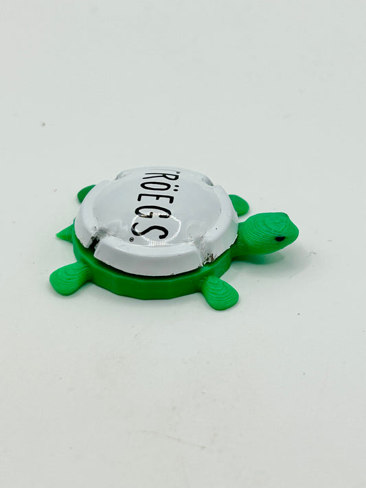 Troegs Brewing (White Cork Cage Cap) - Bottle Cap Magnet Turtle