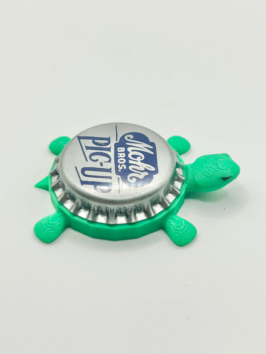 Mohr Bros Pic Up - Bottle Cap Magnet Turtle
