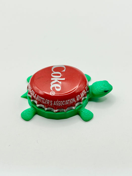 Coke - Bottle Cap Magnet Turtle
