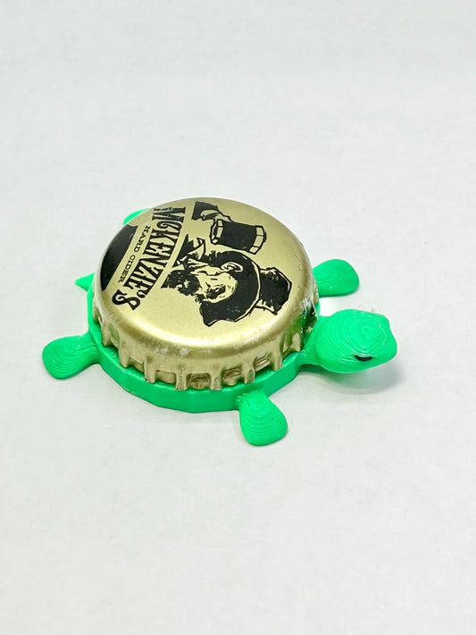 McKenzie’s Hard Cider - Bottle Cap Magnet Turtle
