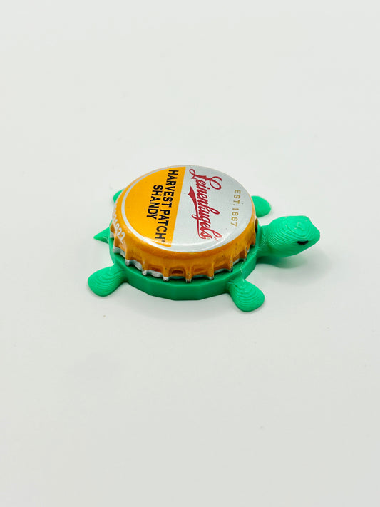 Leinenkugel's Harvest Patch Shandy - Bottle Cap Magnet Turtle