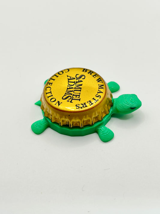 Sam Adams Brewmaster’s Collection - Bottle Cap Magnet Turtle