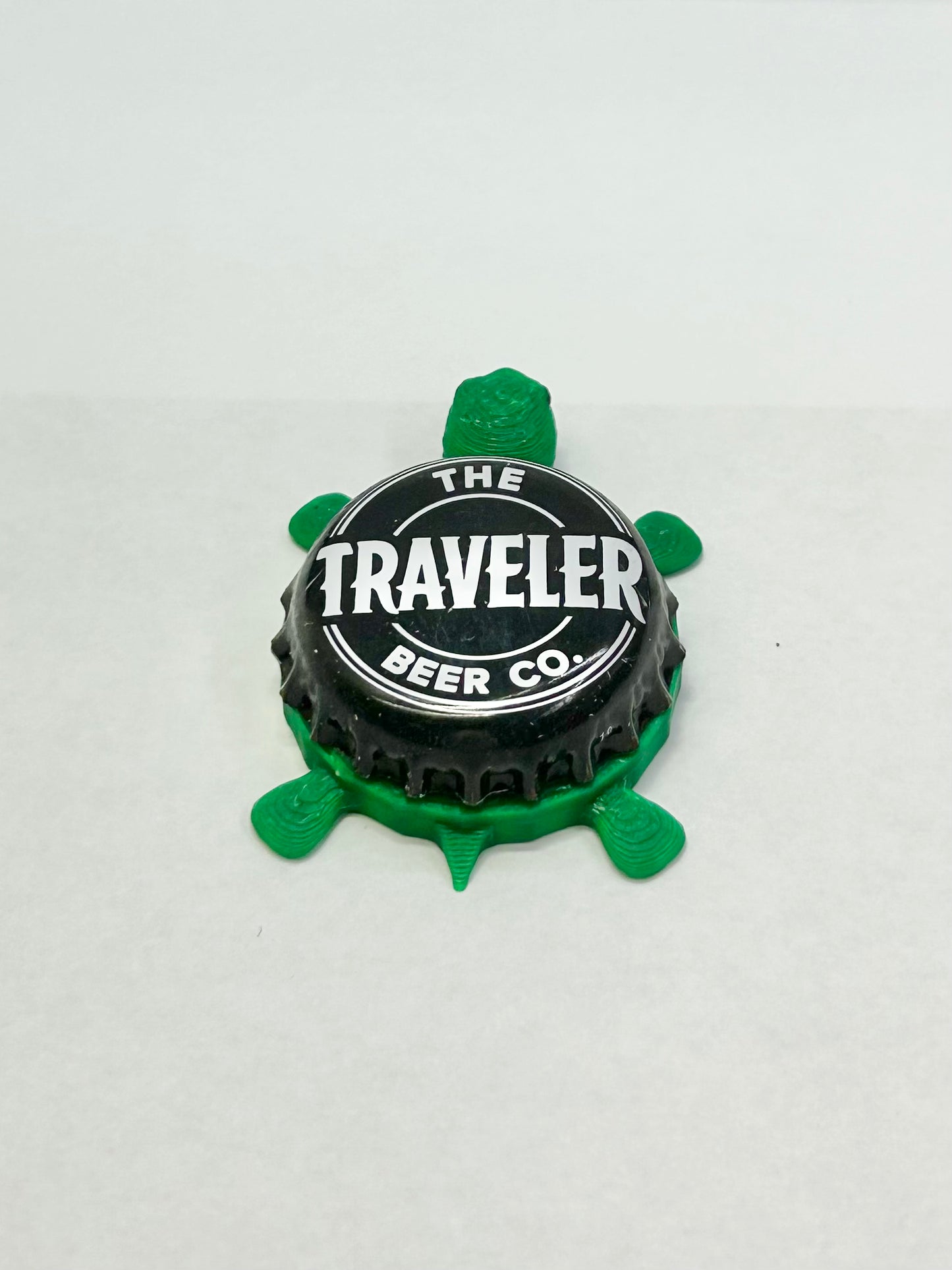Traveler Beer Co. - Bottle Cap Magnet Turtle