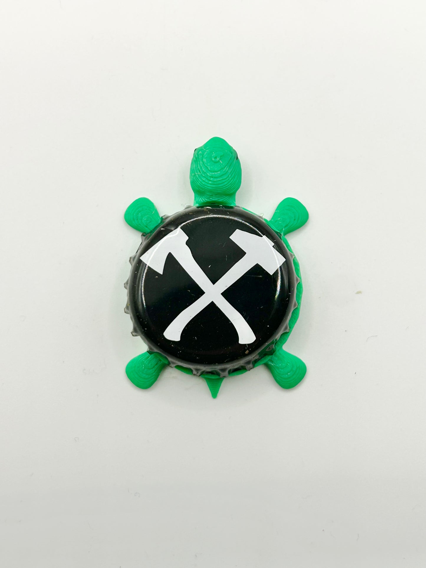 Klamath Basin Brewing - Bottle Cap Magnet Turtle