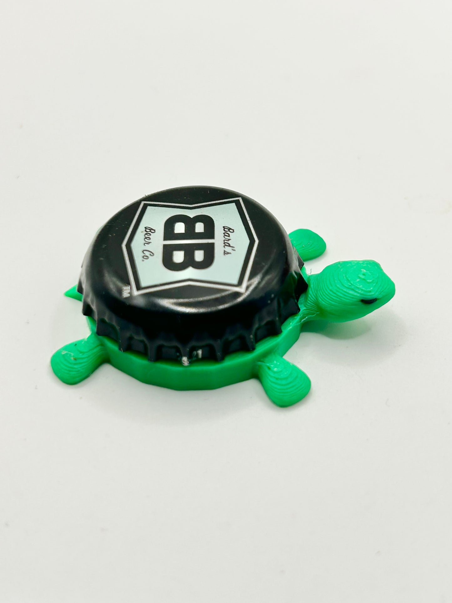 Bard’s Beer - Bottle Cap Magnet Turtle