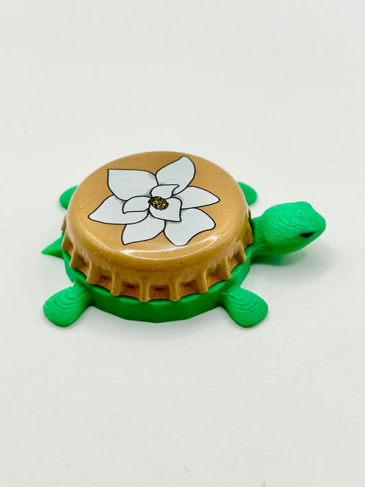 Lone Pint Brewery (Logo 2) - Bottle Cap Magnet Turtle
