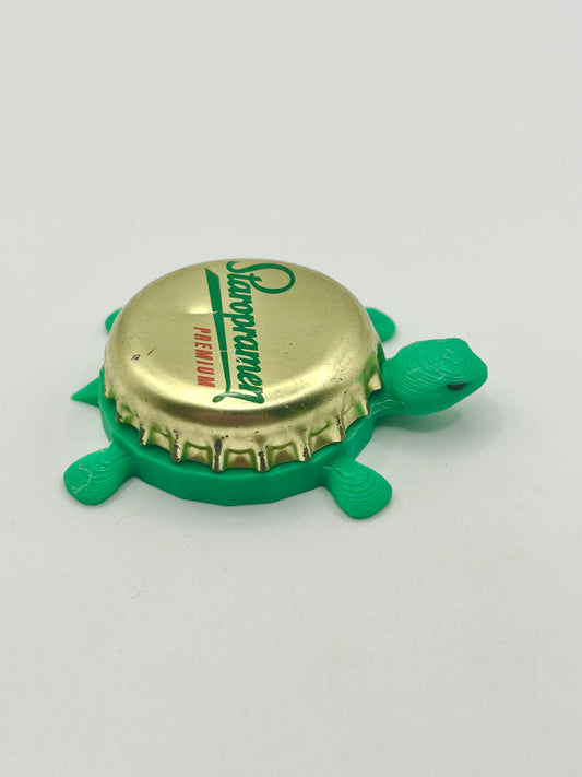 Staropramen Premium - Bottle Cap Magnet Turtle