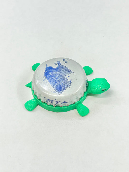 Blue Dawg Brewing - Bottle Cap Magnet Turtle
