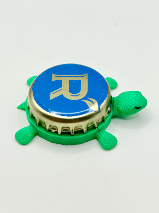 Redd’s Hard Cider (Blue Vintage) - Bottle Cap Magnet Turtle