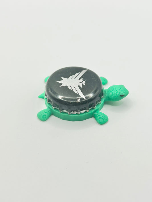 Smirnoff Eagle (Black) - Bottle Cap Magnet Turtle