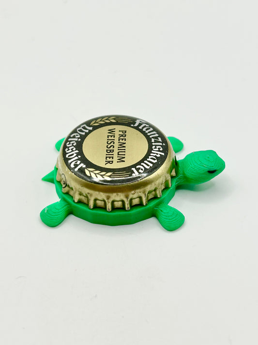 Franziskaner Premium Weissbier - Bottle Cap Magnet Turtle