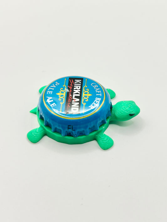 Kirkland Pale Ale - Bottle Cap Magnet Turtle
