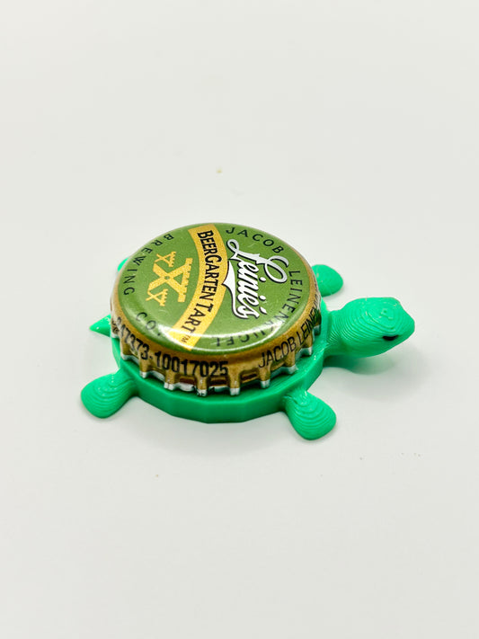 Leinenkugel's BeerGarten Tart - Bottle Cap Magnet Turtle