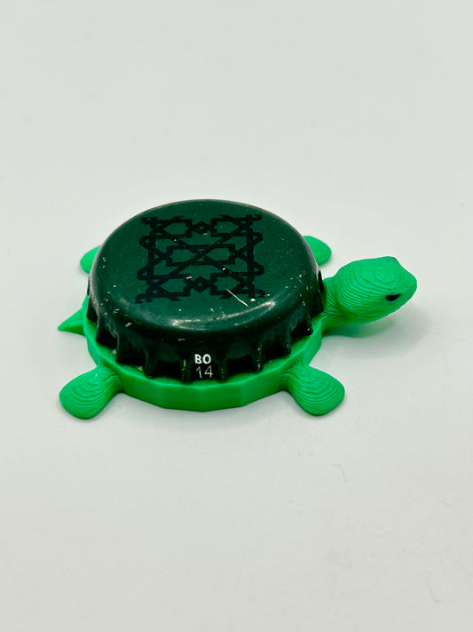 Alhambra Beer - Bottle Cap Magnet Turtle