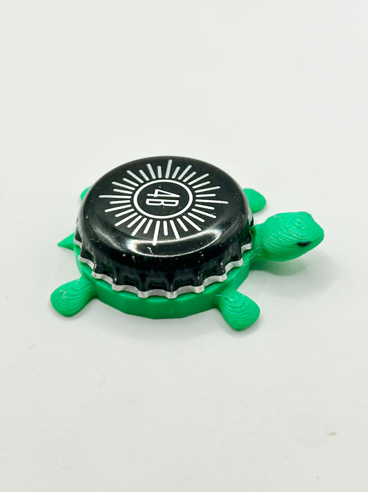 4B Brewing - Bottle Cap Magnet Turtle